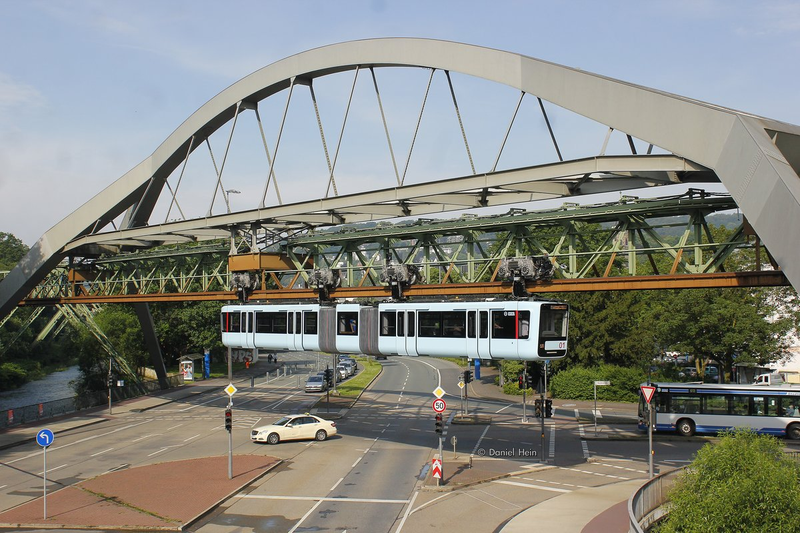 Illustration for article titled Wuppertal Suspended Railway